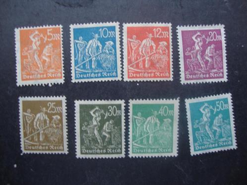 Duitse Rijk serie 238-245 Ongestempeld., Postzegels en Munten, Postzegels | Europa | Duitsland, Postfris, Overige periodes, Ophalen of Verzenden