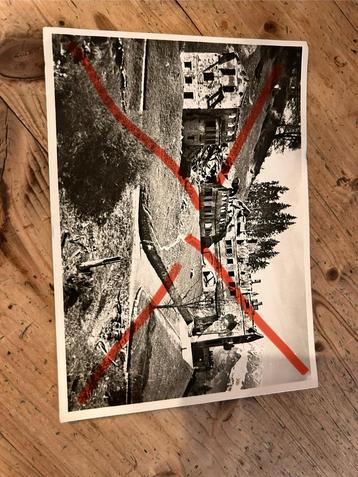 Hilters Haus ansichtkaart 1945 uniek