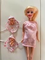 Barbiepop met keuze: zwanger/niet meer zwanger incl baby’s, Ophalen of Verzenden, Gebruikt, Barbie