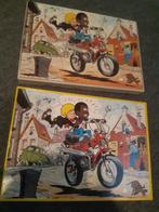 Vintage honda dax 2cv skyteam monkey sjors en sjimmy puzzel, Ophalen of Verzenden, Minder dan 500 stukjes, Zo goed als nieuw