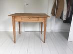 Vintage tafel bureau, Huis en Inrichting, Ophalen, Zo goed als nieuw, Rechthoekig