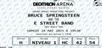 2 tickets voor het concert van Bruce Springsteen in Lille o, Tickets en Kaartjes, Twee personen, Mei, Rock of Poprock