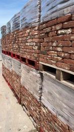 Oude vormbak metsel bakstenen rood bruin 250M2 21.5 x 5.5, Doe-het-zelf en Verbouw, Metselstenen, Ophalen of Verzenden, Gebruikt