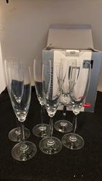 6 Marmaris champagne glazen in doos, Ophalen of Verzenden, Zo goed als nieuw, Overige typen