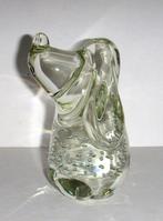 Helder art glas Basset hond presse-papier met lucht bellen., Ophalen of Verzenden