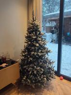 Kerstboom met sneeuw 180 hoog, Huis en Inrichting, Woonaccessoires | Kunstplanten en Kunstbloemen, Ophalen, Zo goed als nieuw