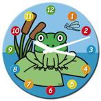 KLOK-LUNIES - Kikker buiten, Verzenden, Nieuw, Analoog, Wandklok