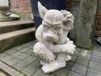 Gargoyle 50cm hoog, Ophalen, Nieuw, Beton, Dierenbeeld
