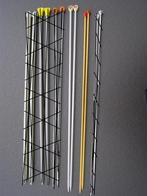 Breinaalden, mt 5, 4½; 2 sets van 2 met knop, Ophalen of Verzenden, Gebruikt, Breien, Naald