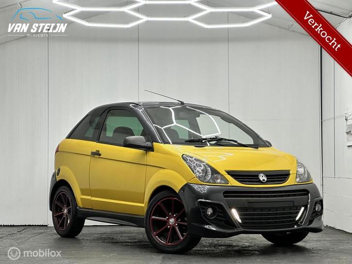 Aixam Brommobiel Coupé GTi Geel | Open Dak | Top Staat, Diversen, Brommobielen en Scootmobielen, Gebruikt, Overige merken