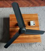 Zwarte Plafondventilator - Frameway FW 48, Huis en Inrichting, Lampen | Vloerlampen, Ophalen, Gebruikt, Metaal, Minder dan 100 cm