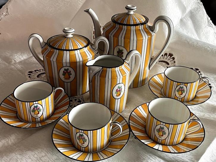 Art deco servies, Antiek en Kunst, Antiek | Servies los, Ophalen of Verzenden