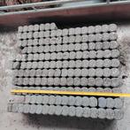 Pallisade banden rond 8 cm x 25 en 27 cm hoog, div. stukken, Ophalen, Gebruikt, Beton, Minder dan 100 cm