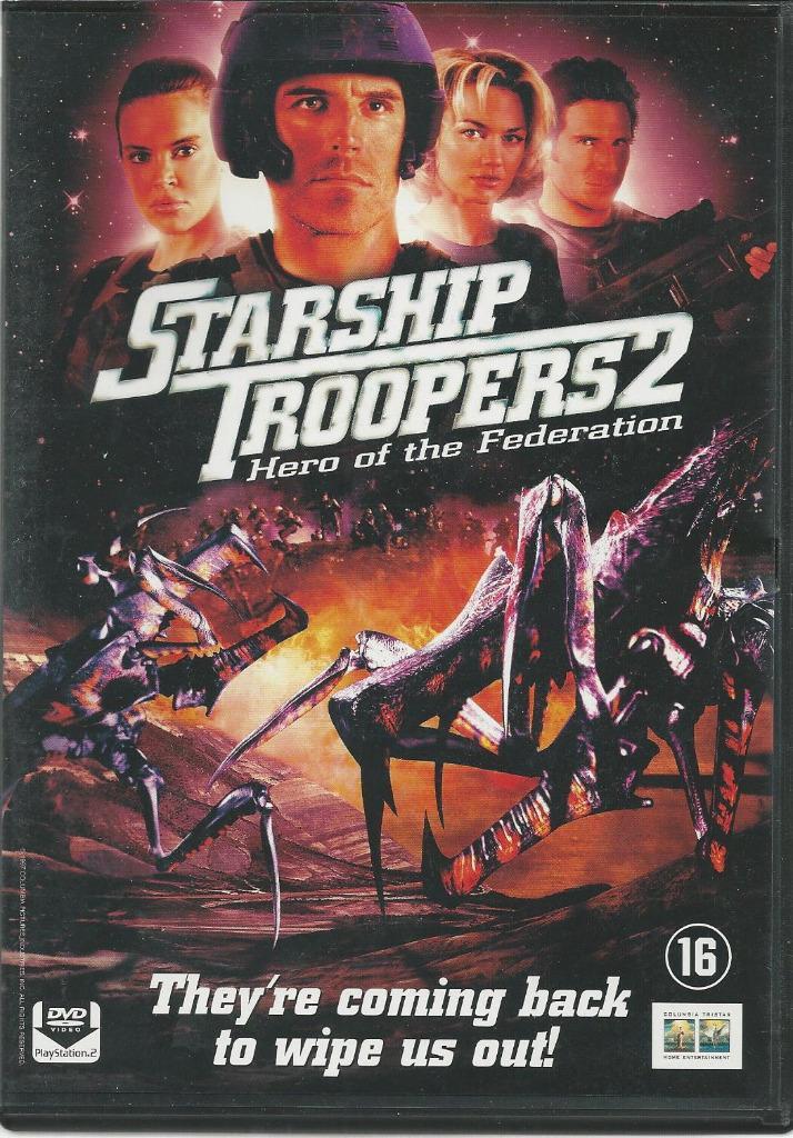 Starship troopers 2, Cd's en Dvd's, Dvd's | Klassiekers, Nieuw in verpakking, Science Fiction en Fantasy, Vanaf 16 jaar, Ophalen of Verzenden