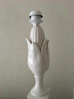 Corn-Cob lamp met porseleinen voet , made in Italy, jaren 70, Huis en Inrichting, Overige materialen, Jaren 70, Gebruikt, Ophalen of Verzenden