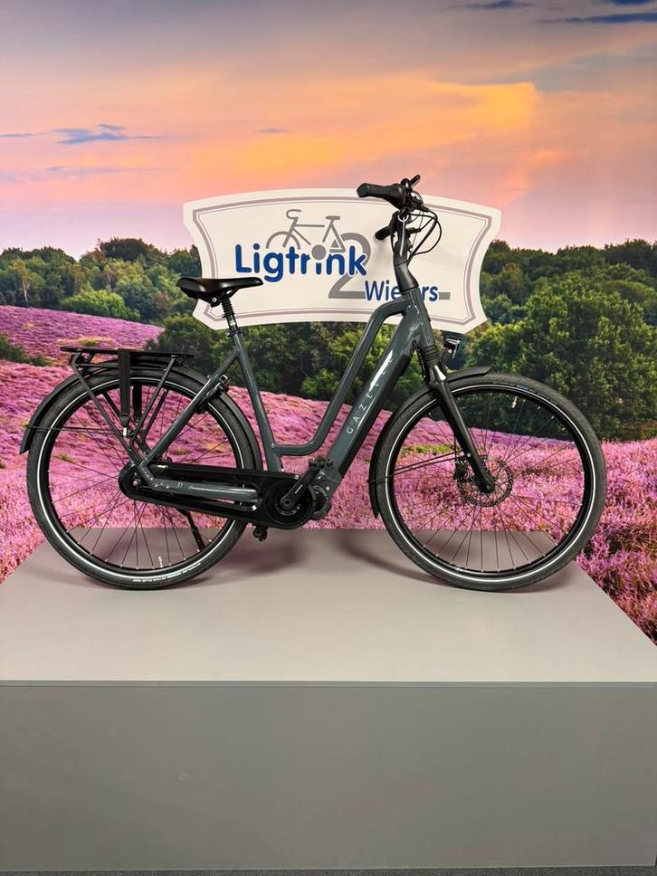 Gazelle Chamonix elektrische damesfiets, Fietsen en Brommers, Fietsen | Dames | Damesfietsen, Zo goed als nieuw, Gazelle, 56 cm of meer