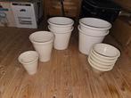 Bloempotten set - Groot en Klein, Tuin en Terras, Bloempotten, Ophalen, Gebruikt, Rond, Tuin