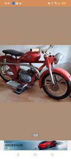 Kermis jaren '50 Hennecke Carrousel motorfiets, Ophalen