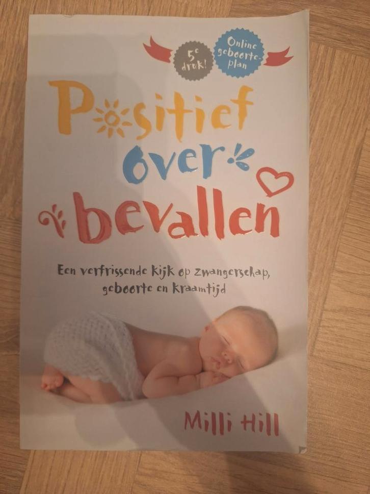 Positief over bevallen Milli Hill, Boeken, Zwangerschap en Opvoeding, Zo goed als nieuw, Zwangerschap en Bevalling, Ophalen of Verzenden
