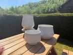 IBIZA STYLE Potten | Set van 4 | Incl. Tafel |, Ophalen, Overige materialen, -, -