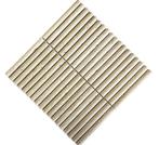 Mosaic Kit Kat Travertin lulu  bull nose 151x30x15mm, Wandtegels, Nieuw, Ophalen of Verzenden, 20 tot 40 cm