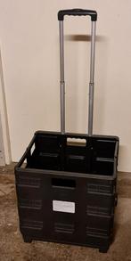 Verrijdbare Boodschappenkrat, Doe-het-zelf en Verbouw, Kratten en Dozen, Opvouwbaar, Minder dan 35 cm, Minder dan 50 cm, Ophalen of Verzenden