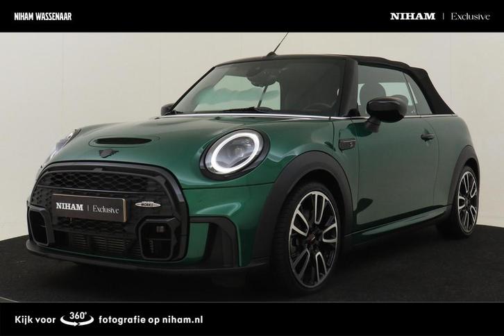 Mini Cabrio 2.0 COOPER S JOHN COOPER WORKS -HARMAN/KARDON|CR, Auto's, Mini, Bedrijf, Te koop, Cabrio, ABS, Achteruitrijcamera