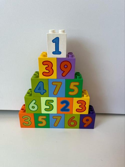 Lego DUPLO -  Set GETALLENBLOKKEN, Kinderen en Baby's, Speelgoed | Duplo en Lego, Gebruikt, Duplo, Ophalen of Verzenden