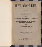 Bredero: Het Moortje, blijspel (2e druk , 1884), Antiek en Kunst, Antiek | Boeken en Bijbels, Ophalen of Verzenden, Bredero