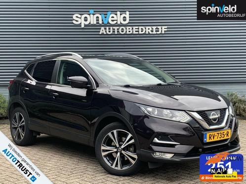 Nissan Qashqai 1.2 N-Connecta BJ`18 NAP NL Dealer ond. Pano, Auto's, Nissan, Bedrijf, Te koop, Qashqai, 360° camera, ABS, Achteruitrijcamera