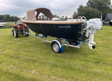 Gloednieuwe silveryacht 525 bomvol opties 9,8 Pk Tohatsu  beschikbaar voor biedingen