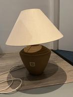 Mooie Schemerlamp met Stoffen Kap, Huis en Inrichting, Lampen | Tafellampen, Ophalen of Verzenden, Gebruikt, Stof, Minder dan 50 cm