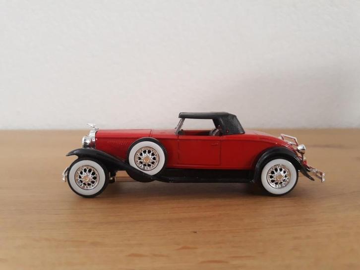 Solido auto Duesenberg Roaster J schaalmodel met doos, Hobby en Vrije tijd, Modelbouw | Auto's en Voertuigen, Nieuw, Auto, 1:32 tot 1:50