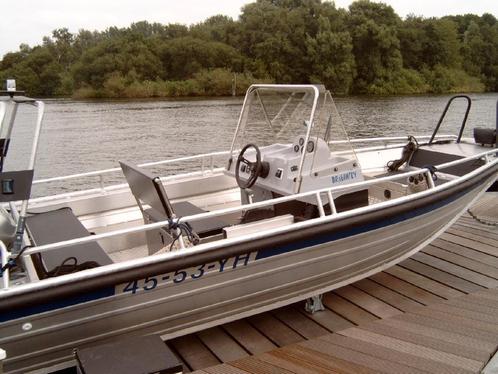 Aluminium boot Master540, Watersport en Boten, Vis- en Consoleboten, Gebruikt, 70 pk of meer, 3 tot 6 meter, Benzine, Buitenboordmotor
