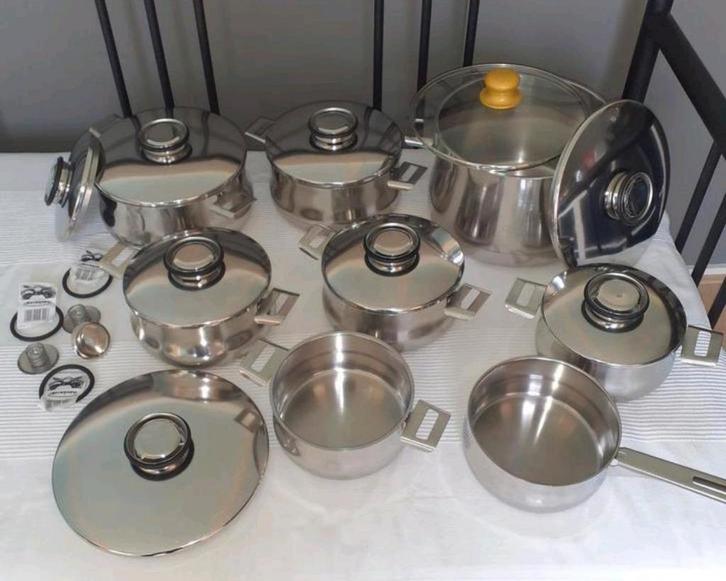 Demeyere Pannenset, Huis en Inrichting, Keuken | Potten en Pannen, Ophalen of Verzenden