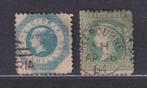 SG 25 + 26 Postzegels Victoria: Queen Victoria 1854 [gest]., Postzegels en Munten, Postzegels | Oceanië, Verzenden, Gestempeld