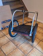Fiets kar, Fietsen en Brommers, Fietsaccessoires | Aanhangers en Karren, Ophalen of Verzenden, Zo goed als nieuw, 80 kg of meer