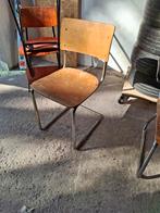 gispen buisframe stoel, Huis en Inrichting, 1 kruk, Ophalen, Gebruikt, 60 tot 90 cm