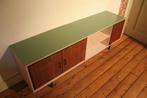 Industriëel design dressoir / vintage tv meubel, Verzenden, Metaal, 150 tot 200 cm, Vintage
