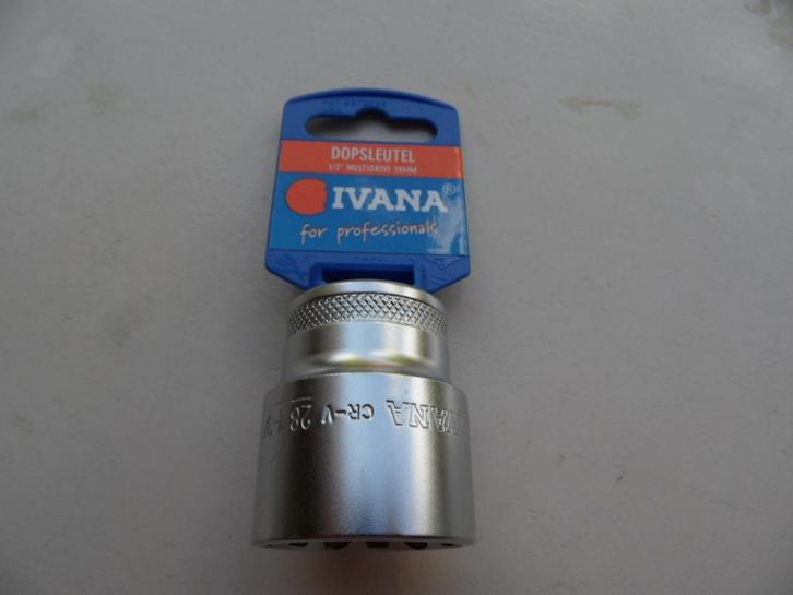Ivana dop 28 1.3/32 NIEUW 1/2 aandrijving, Auto diversen, Autogereedschap, Nieuw, Ophalen of Verzenden