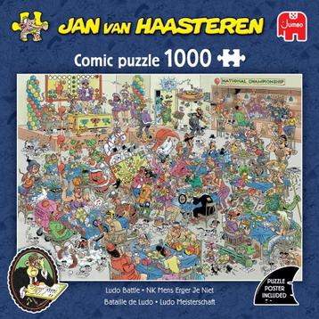 Jan van Haasteren puzzel 1000 stukjes -NK Mens erger je niet beschikbaar voor biedingen