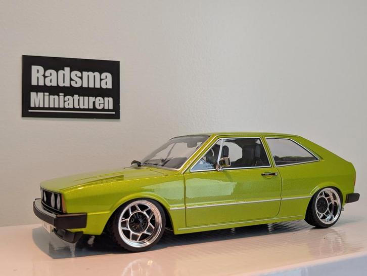 Volkswagen Scirocco MK1 GTI - Viper green/ATS classic 1:18, Hobby en Vrije tijd, Modelauto's | 1:18, Nieuw, Auto, Ophalen of Verzenden