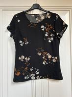 Vero Moda shirt zwart-bruin-creme maat M, Maat 38/40 (M), Vero Moda, Zwart, Ophalen of Verzenden