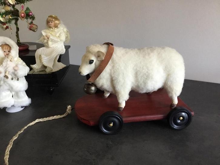Schaap op kar, Diversen, Kerst, Gebruikt, Verzenden