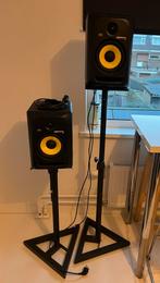 KRK rokit 6 incl statief (set van 2), Ophalen of Verzenden, Zo goed als nieuw, Overige merken