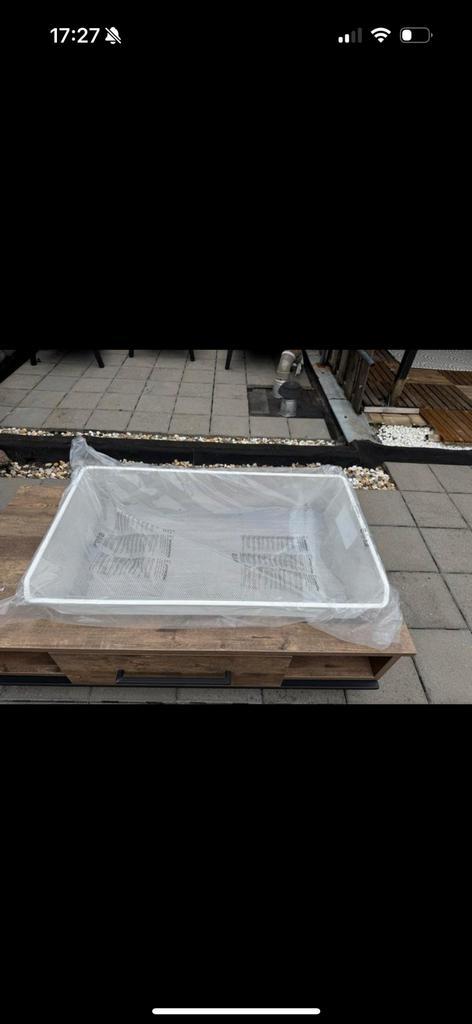 IKEA BOAXEL fijndraadmand, Huis en Inrichting, Kasten | Kledingkasten, Zo goed als nieuw, Minder dan 100 cm, 25 tot 50 cm, Ophalen of Verzenden
