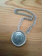 Zilveren 10 Gulden Munt Hanger - Nederland Herrijst, Ophalen