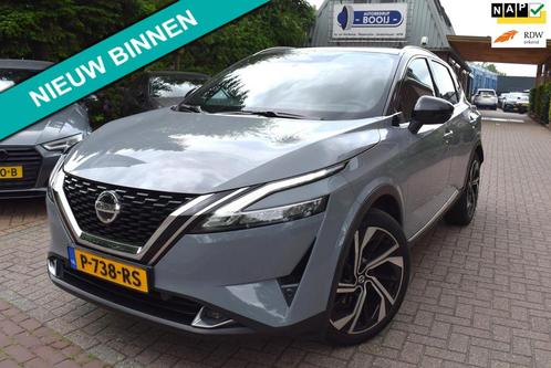 Nissan Qashqai 1.3 MHEV Xtronic Tekna Plus AUTOM /ADAP CRUIS, Auto's, Nissan, Bedrijf, Te koop, Qashqai, 360° camera, ABS, Achteruitrijcamera