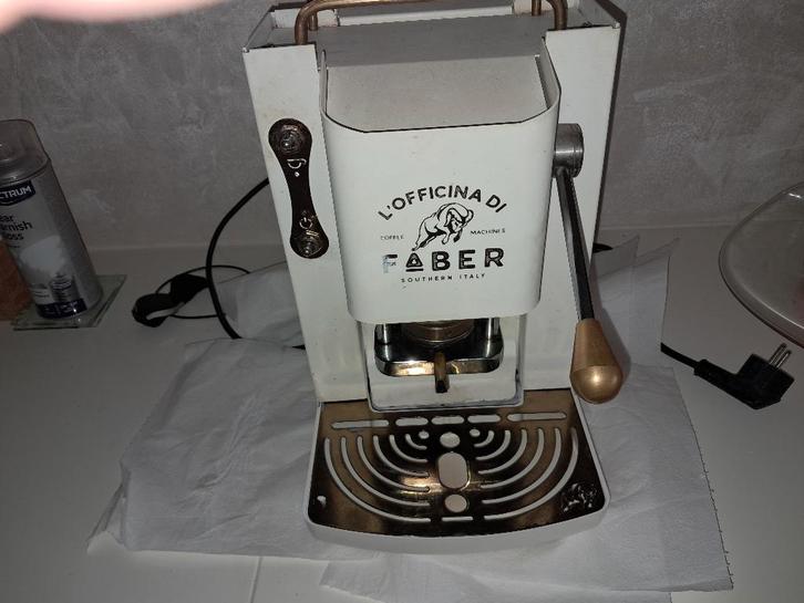 ESE Espresso machine, Witgoed en Apparatuur, Koffiezetapparaten, Gebruikt, Koffiepads en cups, Espresso apparaat, 1 kopje, Afneembaar waterreservoir