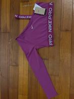 Nieuwe Nike Pro Top L, Verzenden, Paars, Maat 42/44 (L), Nieuw